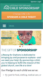 Mobile Screenshot of lifesongchildsponsorship.org